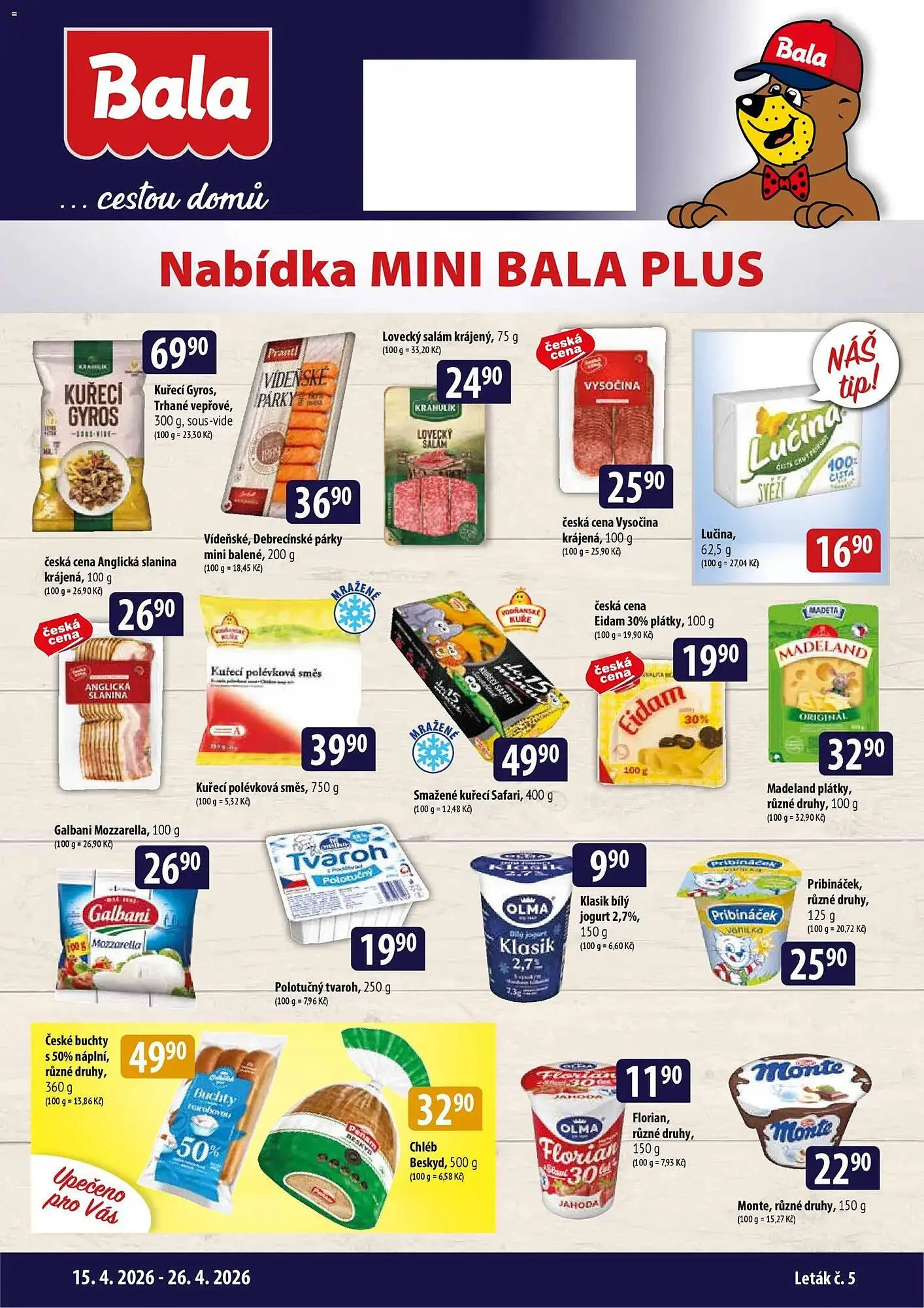 Bala leták - 15. dubna 26. dubna 2026 - Page 1