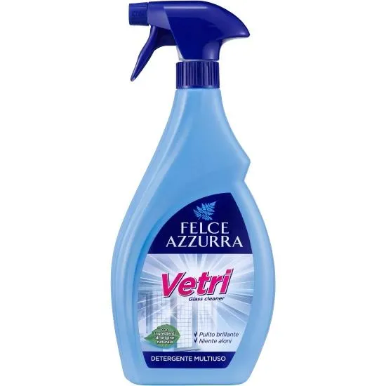 Felce Azzurra čistič na okna a lesklé povrchy Casa Vetri, 750 ml