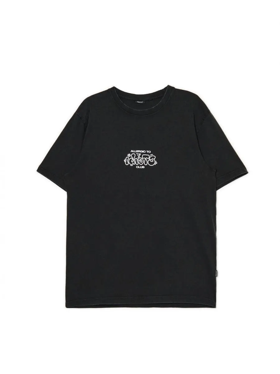 Černé tričko s potiskem