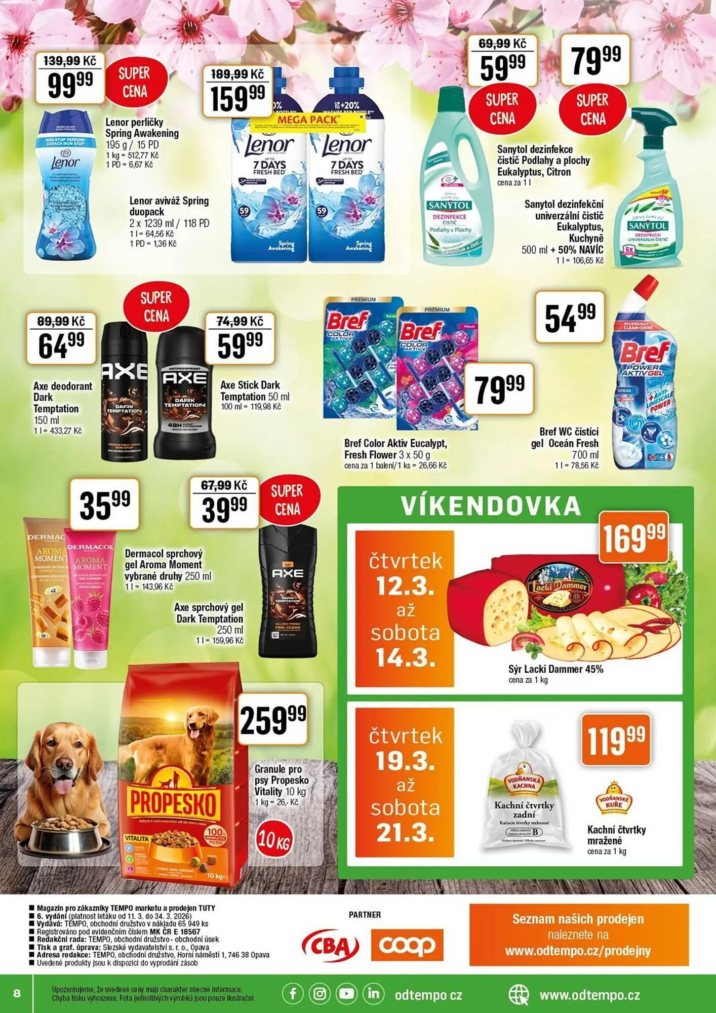 TEMPO leták - 11. března 24. března 2026 - Page 8