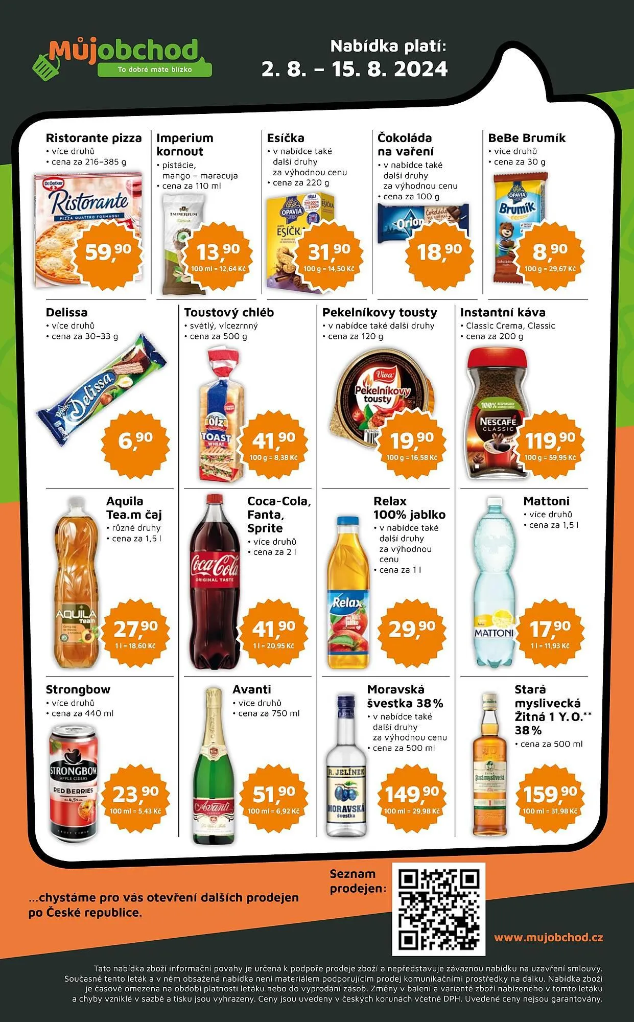 Můjobchod leták - 2. srpna 15. srpna 2024 - Page 4