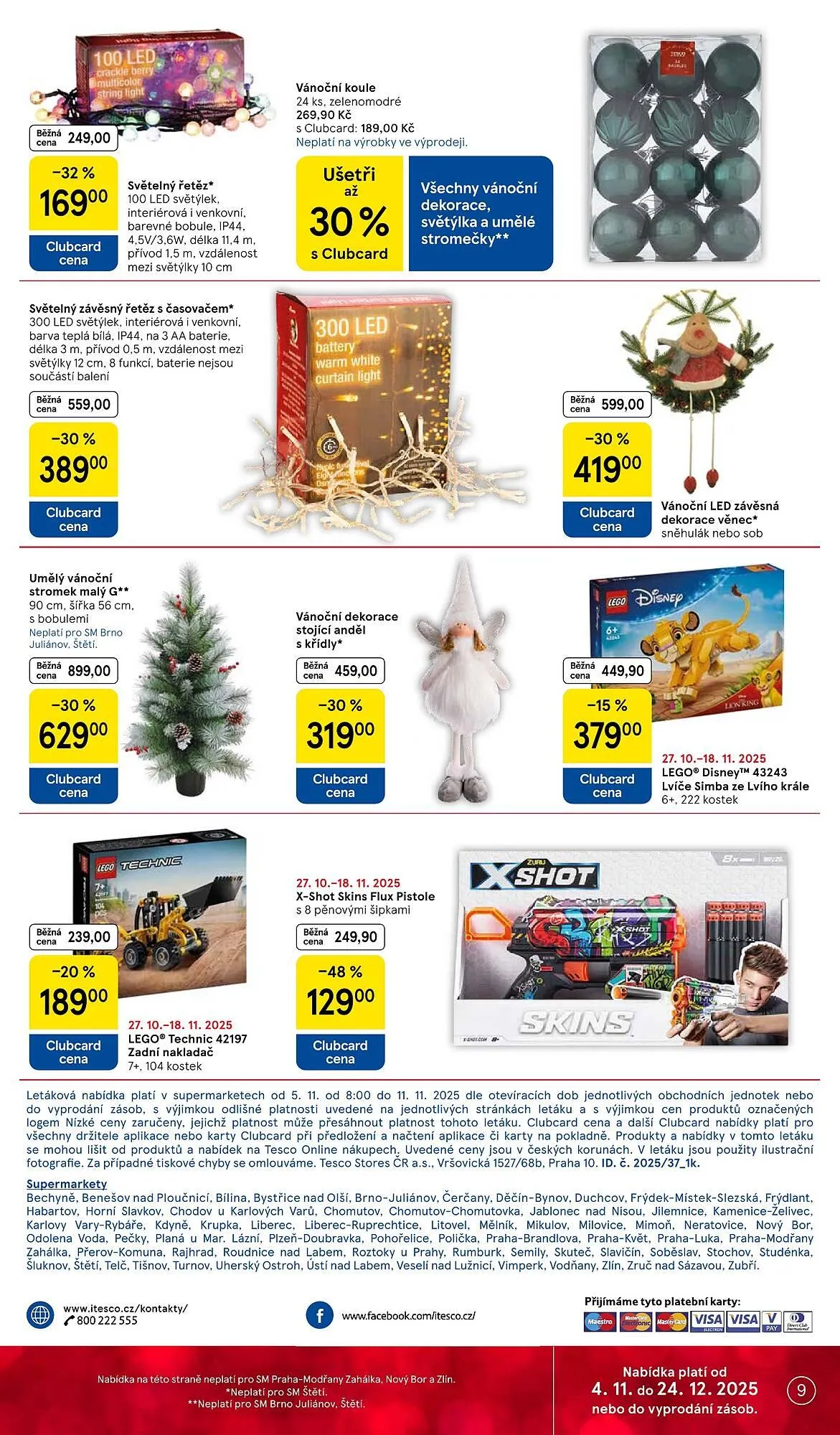 Tesco leták - 5. listopadu 11. listopadu 2025 - Page 9
