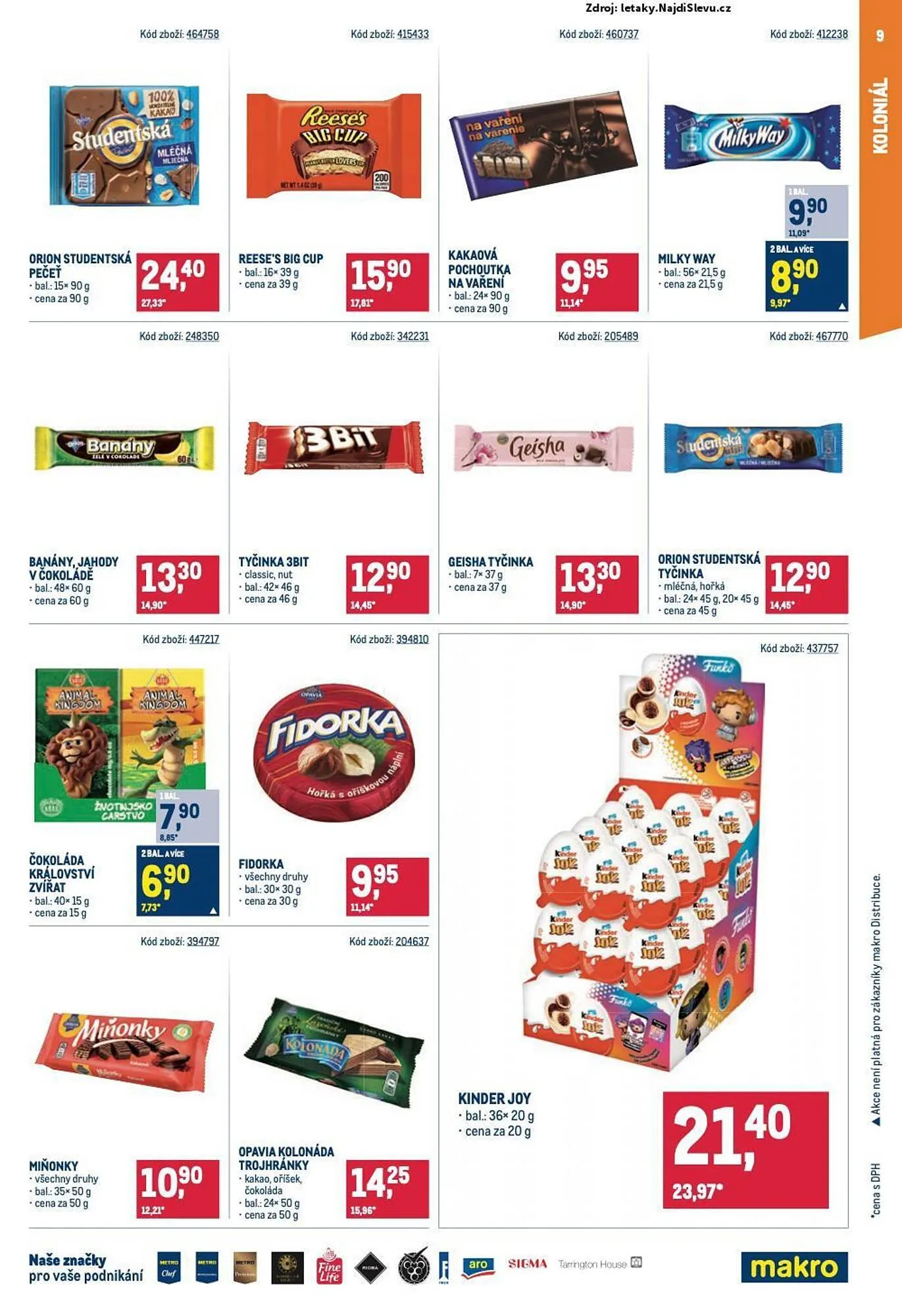 Makro leták - 20. listopadu 3. prosince 2024 - Page 9