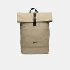 Pogumovaný textilní batoh se smotávací klopou