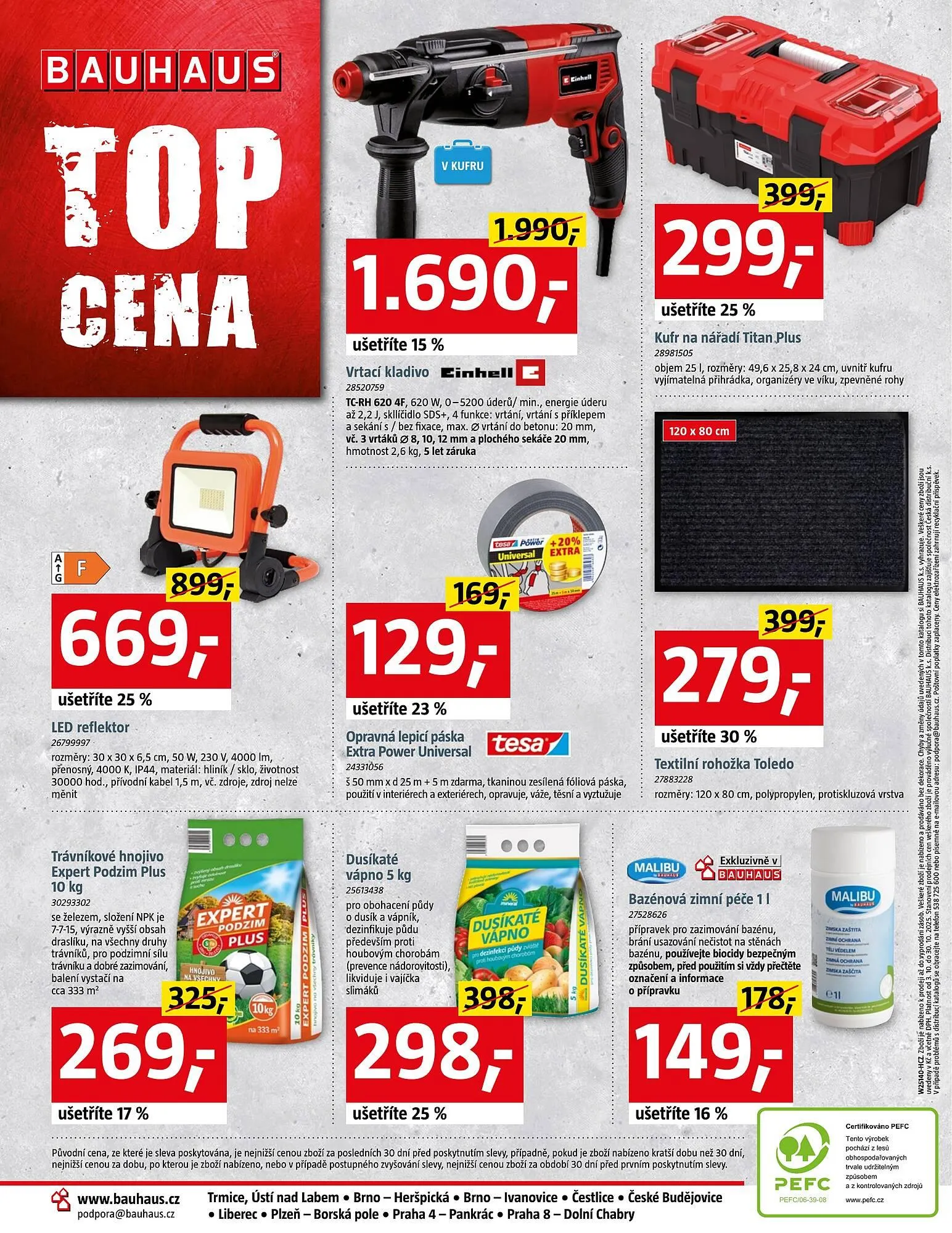 Bauhaus leták - 3. října 30. října 2025 - Page 32