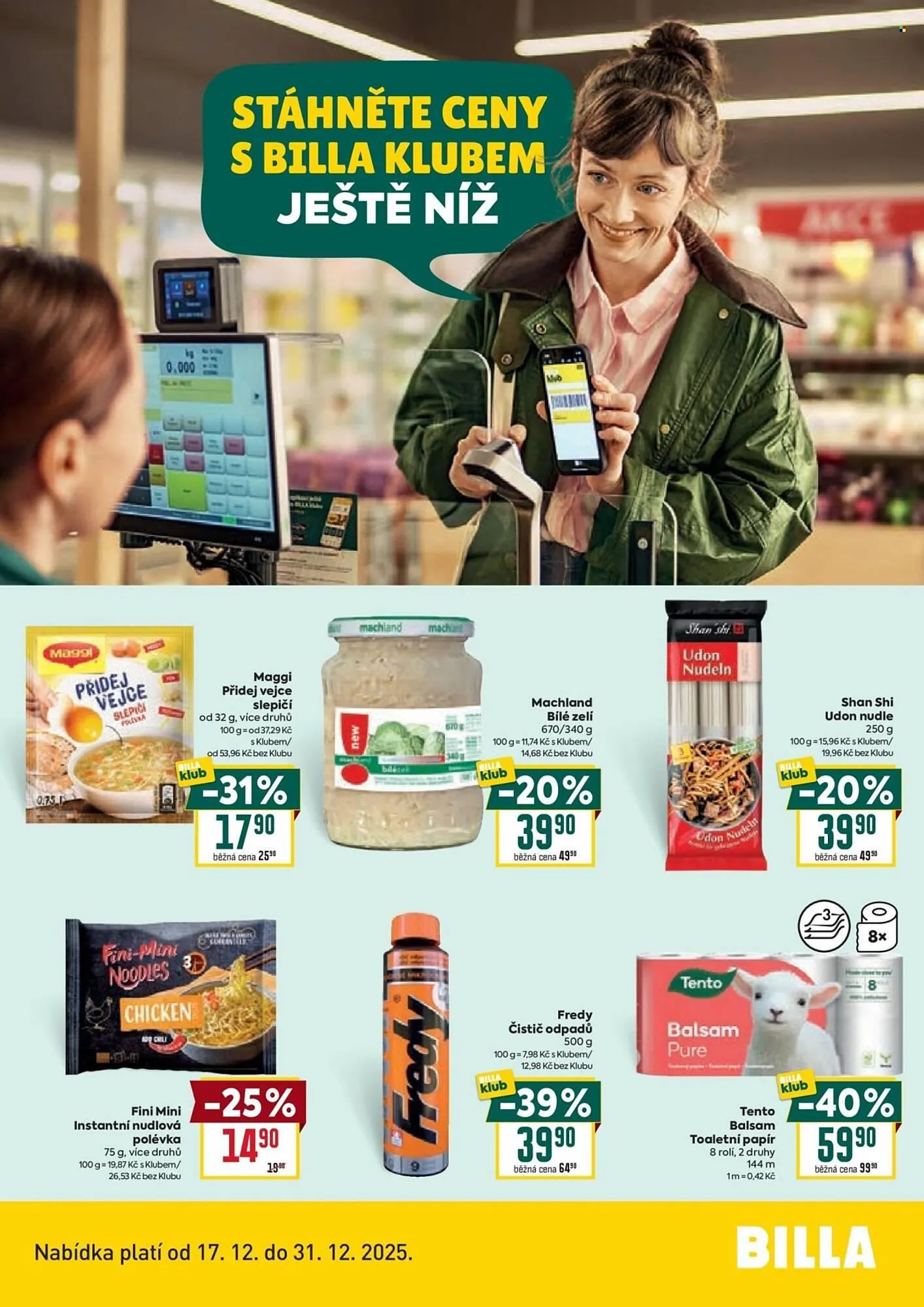 Billa leták - 17. prosince 31. prosince 2025 - Page 2
