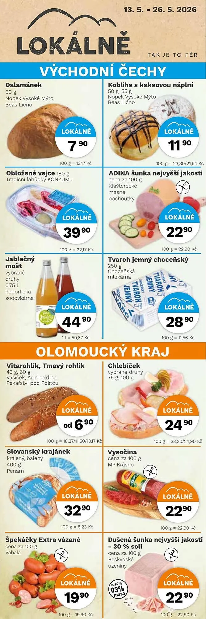 Konzum leták - 13. května 26. května 2026 - Page 2