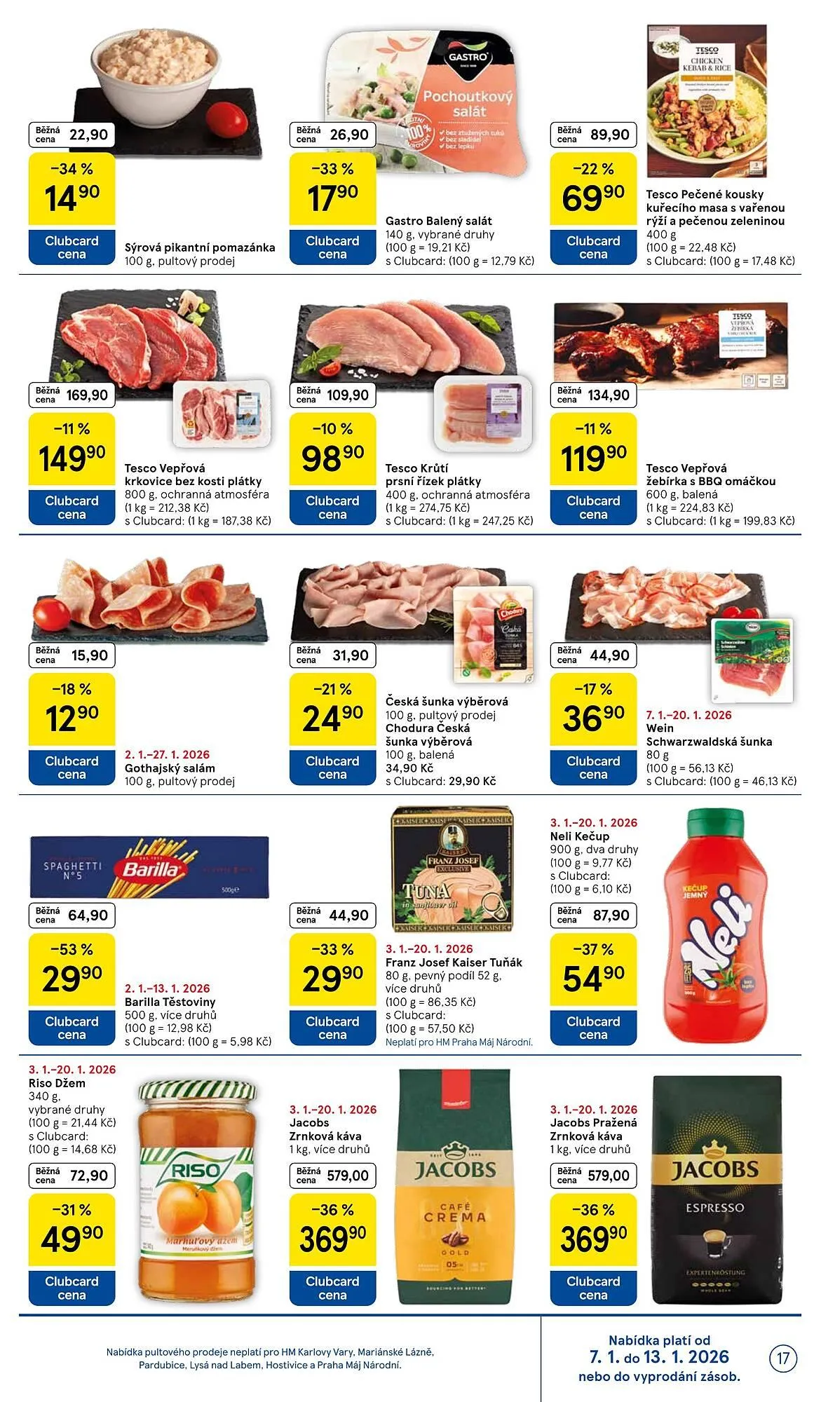 Tesco leták - 7. ledna 13. ledna 2026 - Page 17