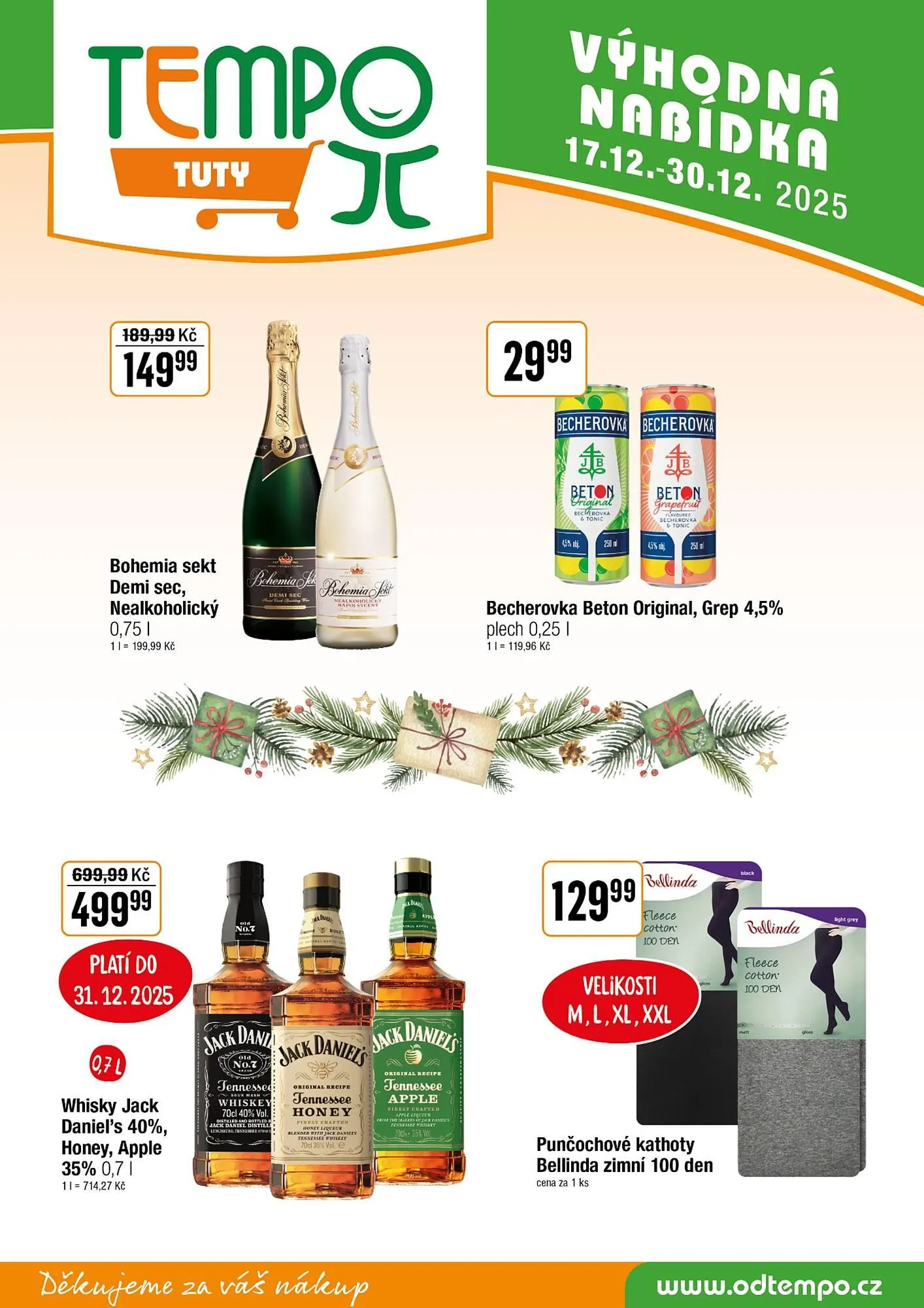 TEMPO leták - 17. prosince 31. prosince 2025 - Page 12
