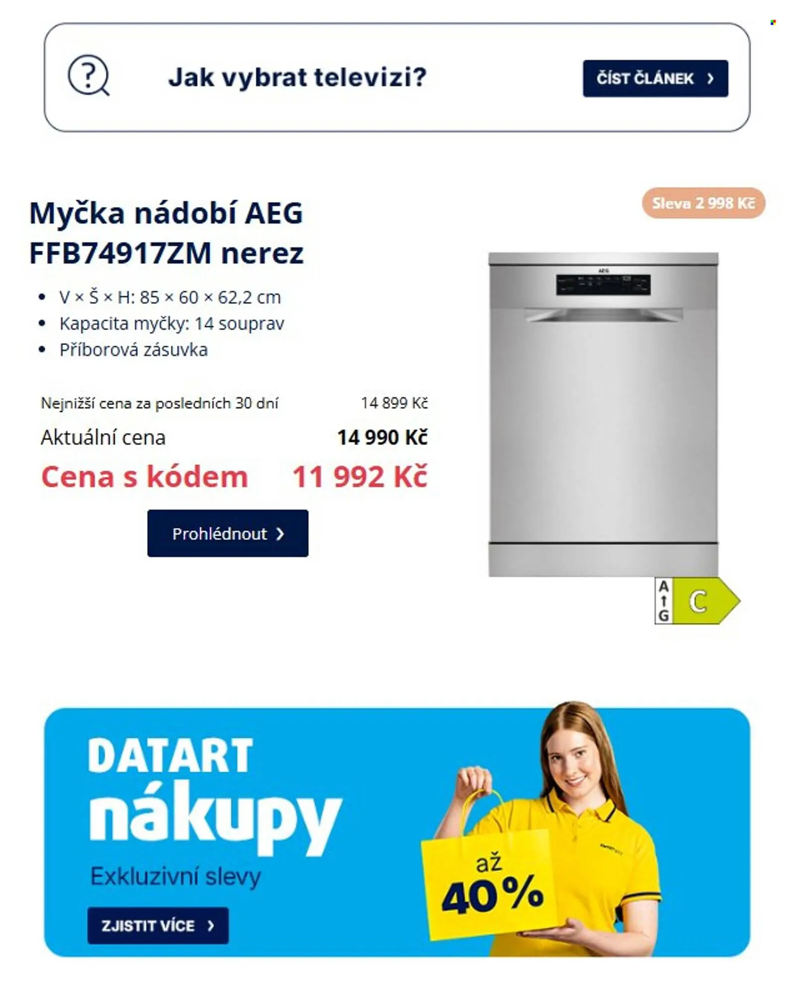 Datart leták - 31. března 2. dubna 2026 - Page 3