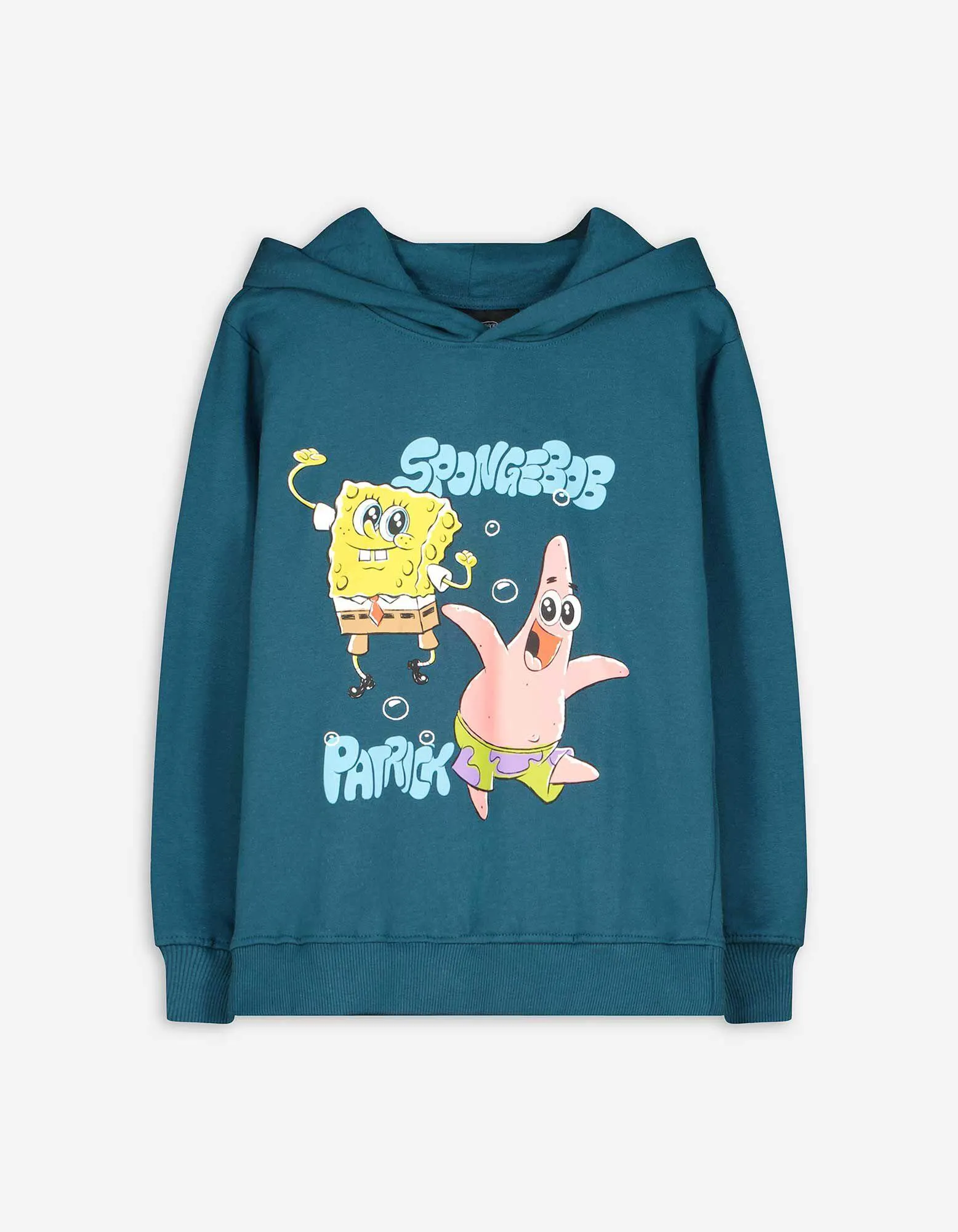 Mikina s kapucí - SpongeBob - tmave modra