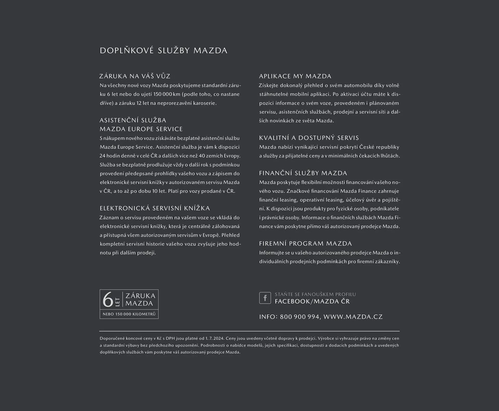 Mazda 2 hybrid leták - 12. října 31. ledna 2025 - Page 8