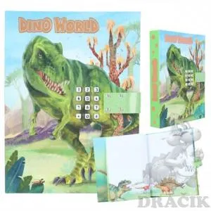 Dino World-Denník s Kódem