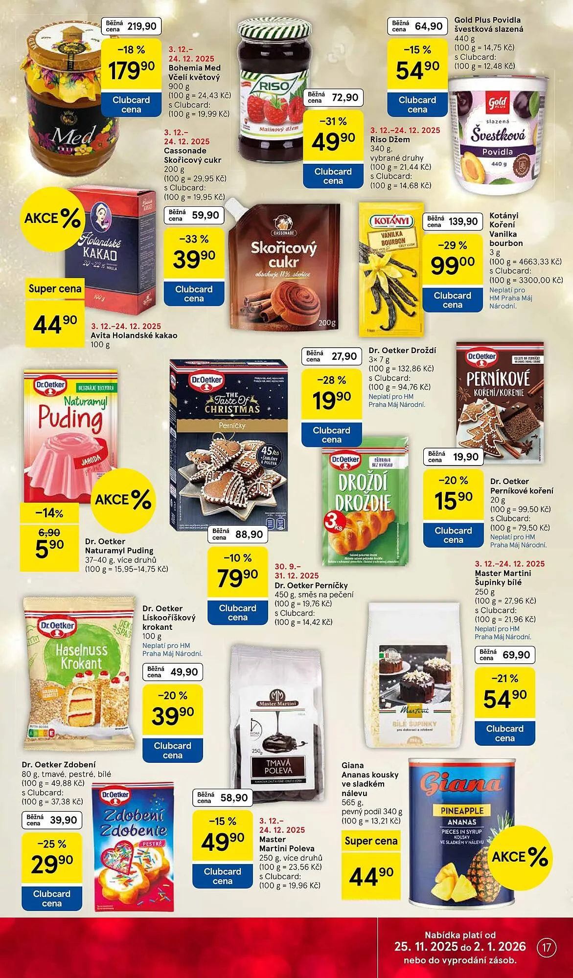 Tesco leták - 3. prosince 9. prosince 2025 - Page 17