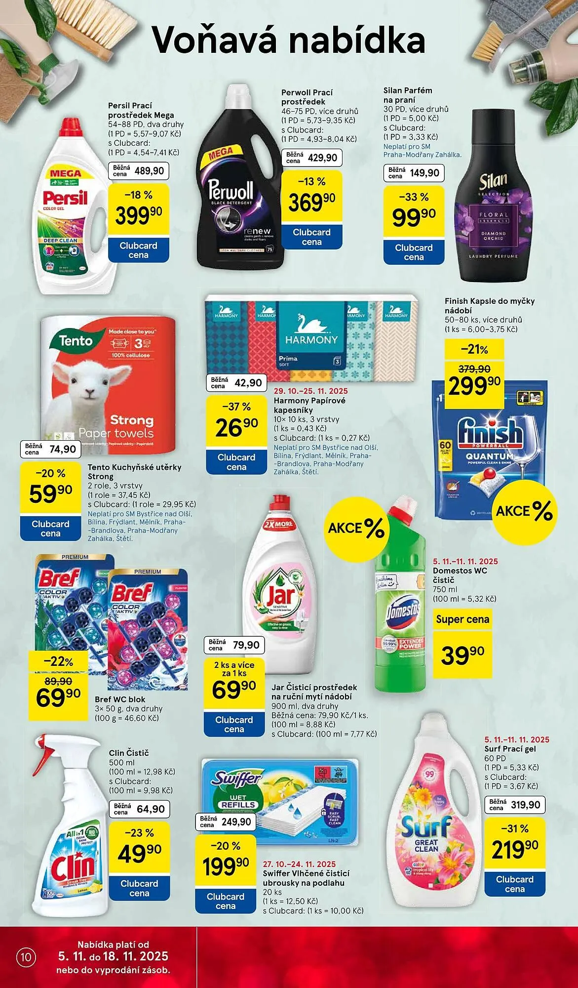 Tesco leták - 5. listopadu 11. listopadu 2025 - Page 10