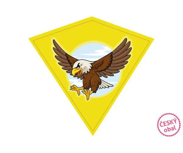 Létající drak orel 68 x 73 cm