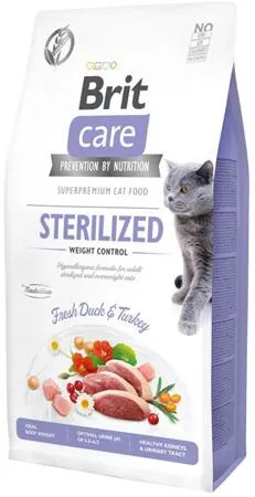 Brit Care Cat Grain-Free Sterilized Weight Control 7 kg