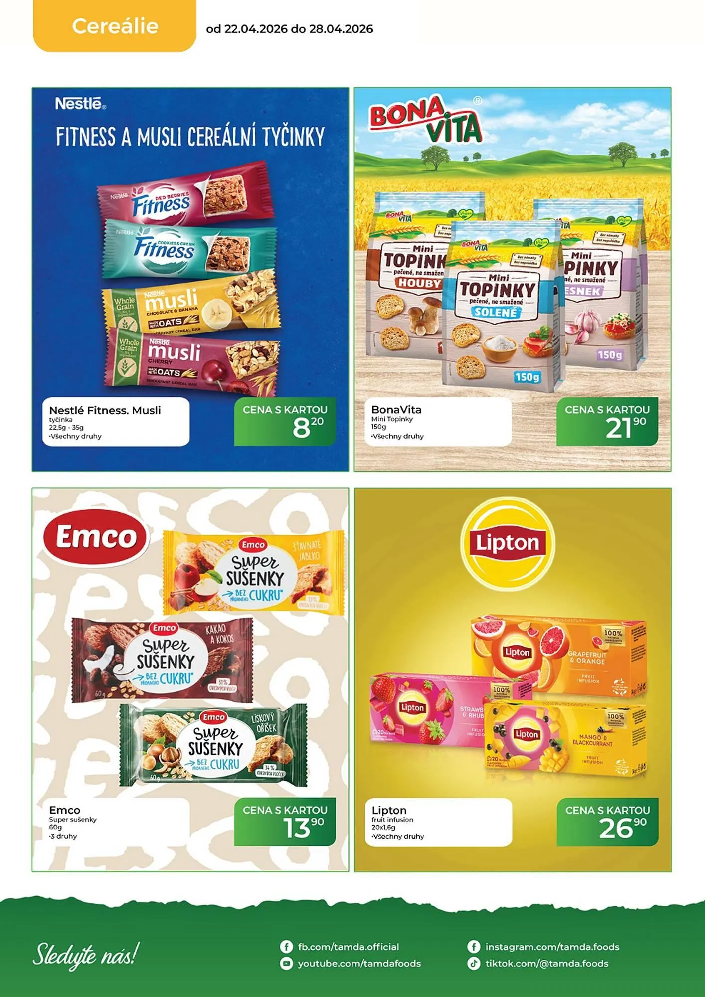 Tamda Foods leták - 22. dubna 28. dubna 2026 - Page 26