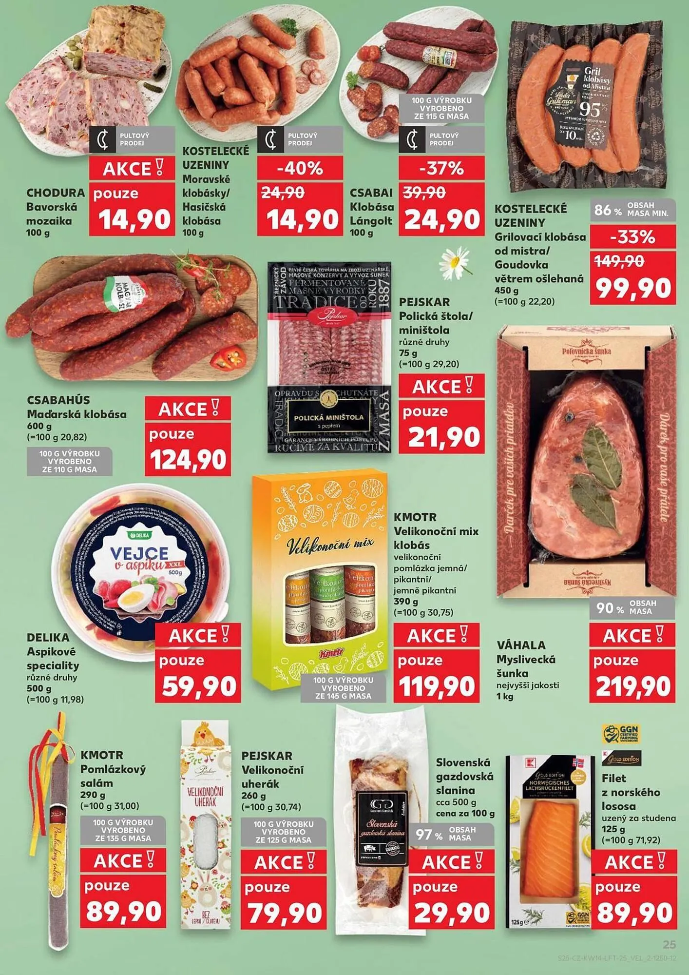 Kaufland leták - 1. dubna 7. dubna 2026 - Page 25