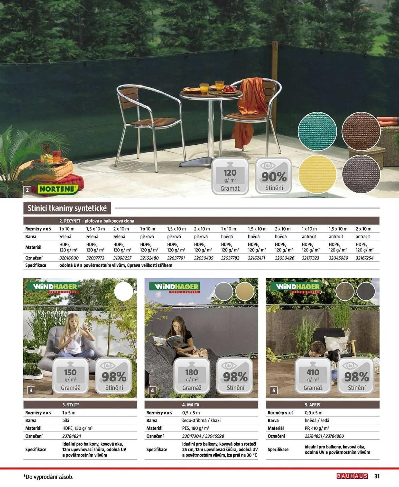 Bauhaus leták - 7. března 31. října 2026 - Page 31