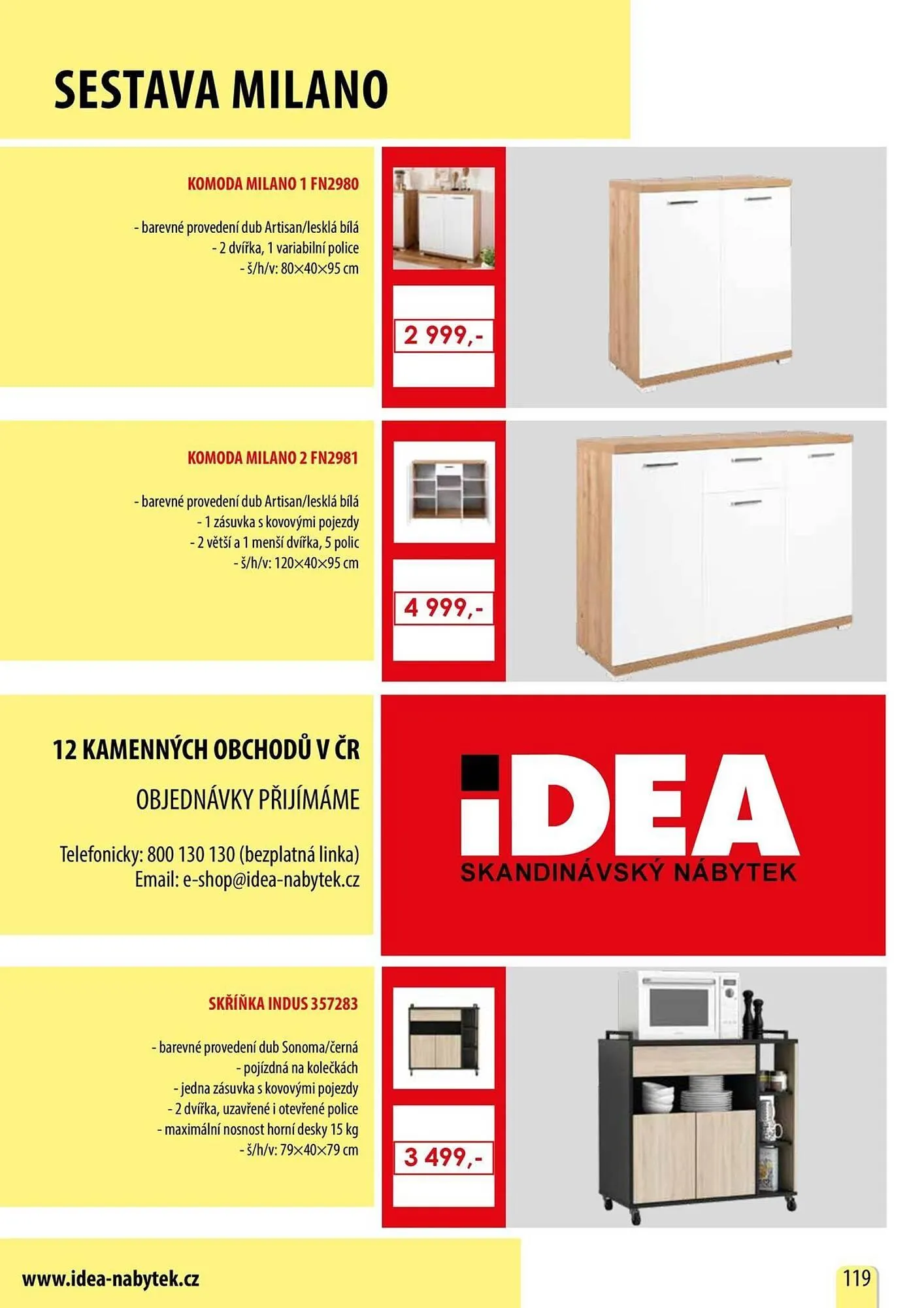 IDEA nábytek leták - 2. prosince 4. února 2026 - Page 119