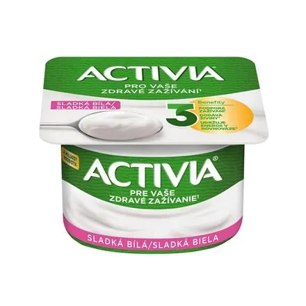 ACTIVIA Sladká bílá jogurt chlaz. 8 x 120 g