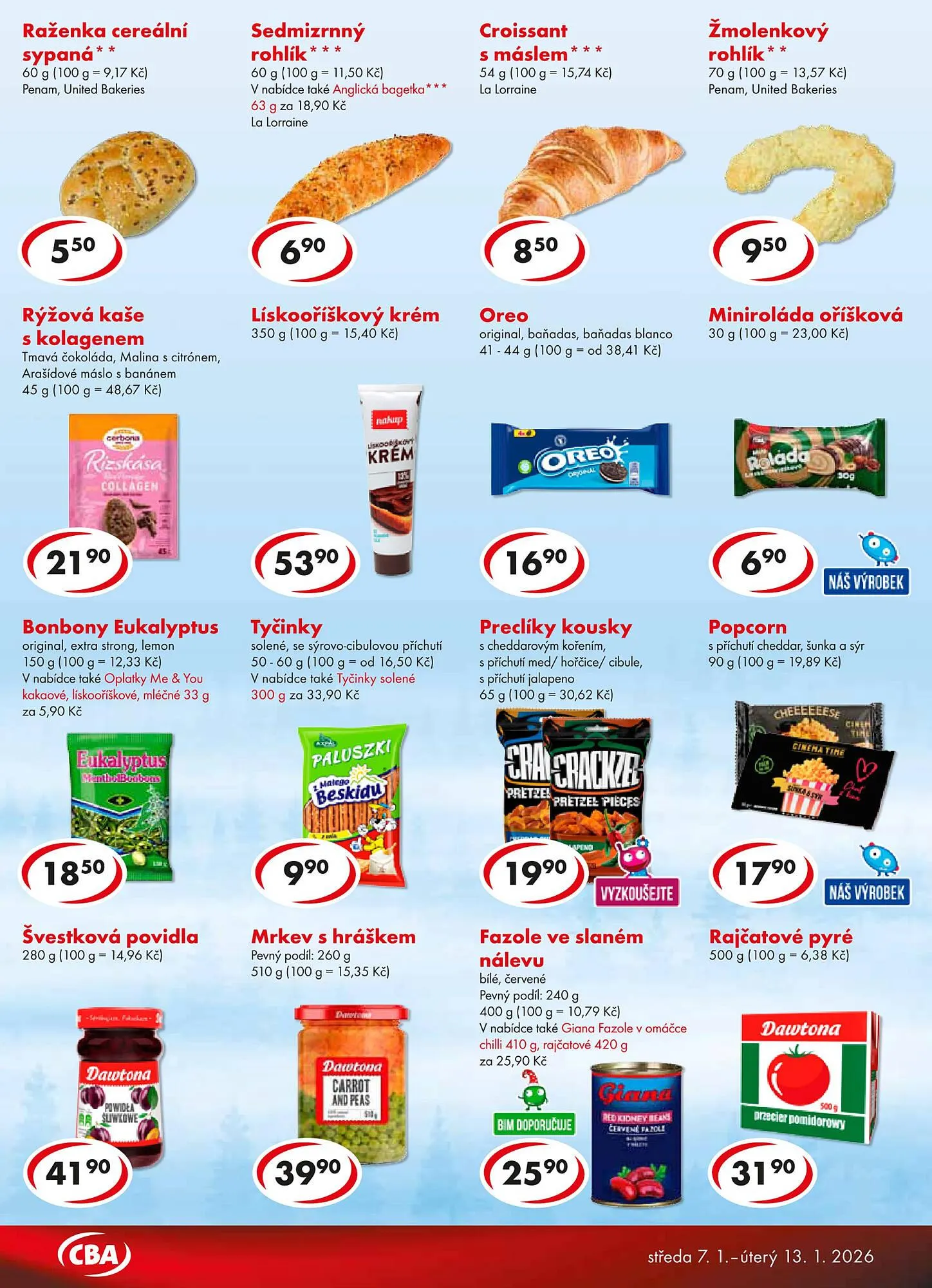 CBA leták - 7. ledna 13. ledna 2026 - Page 3