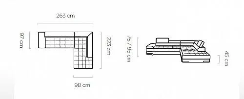 Sedací souprava SILVIA L