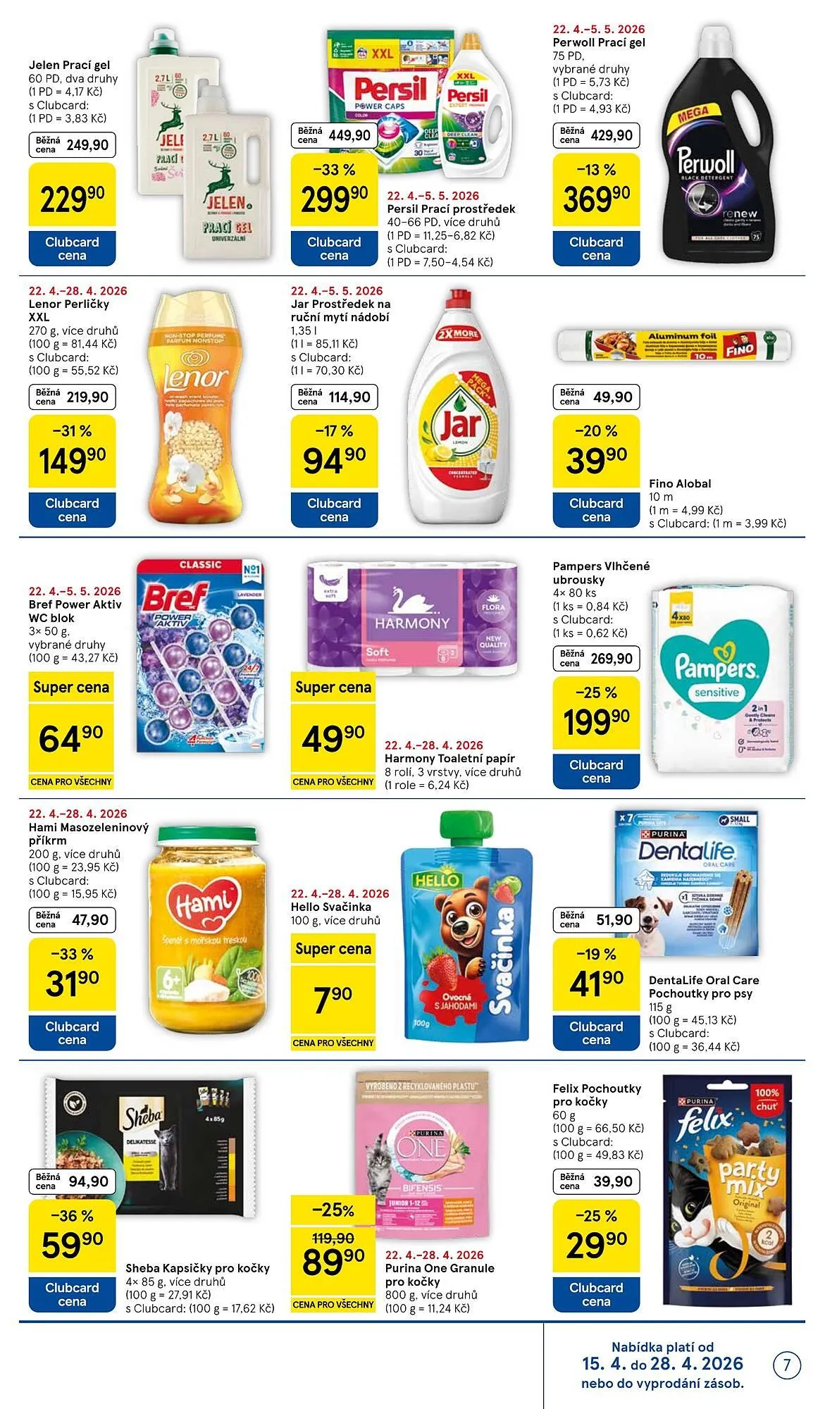Tesco leták - 22. dubna 28. dubna 2026 - Page 7