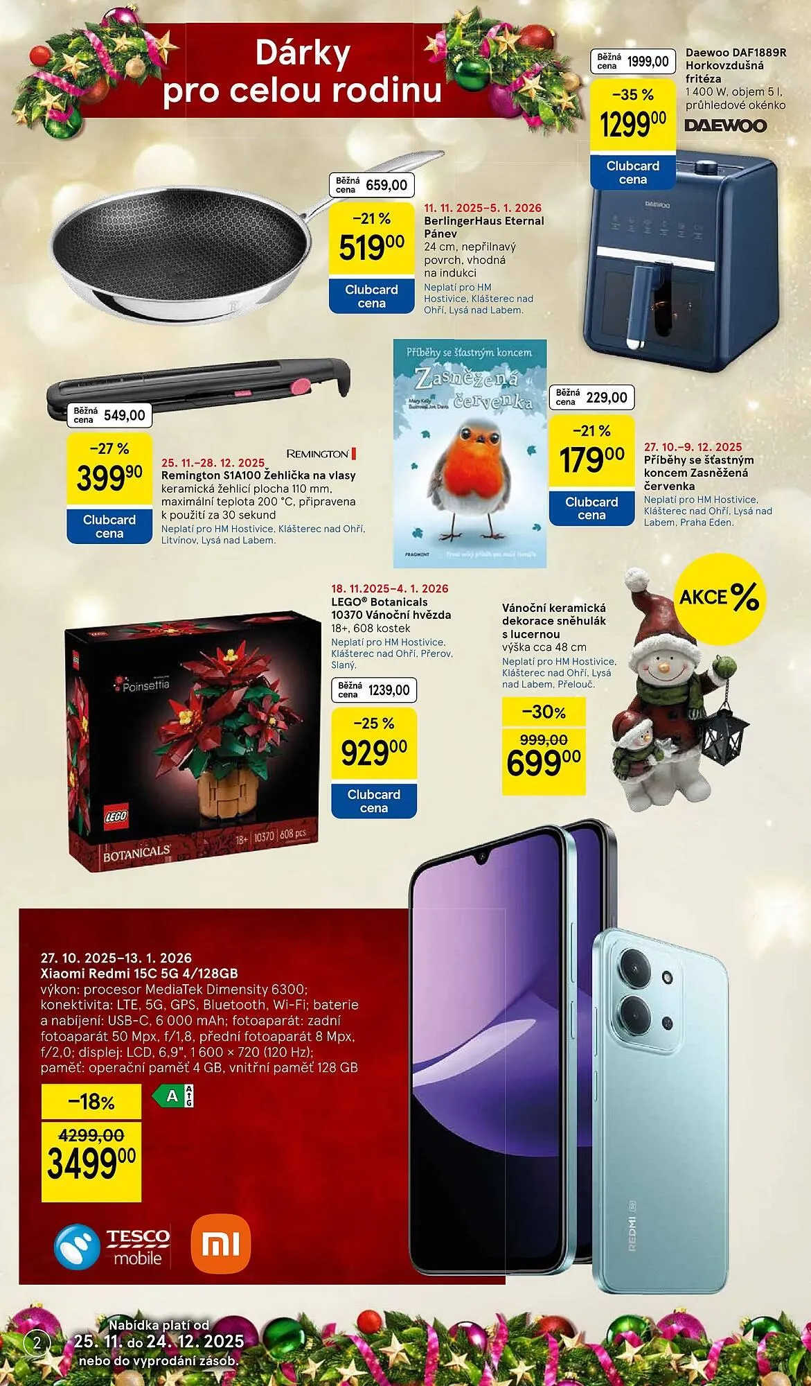 Tesco leták - 25. listopadu 24. prosince 2025 - Page 2
