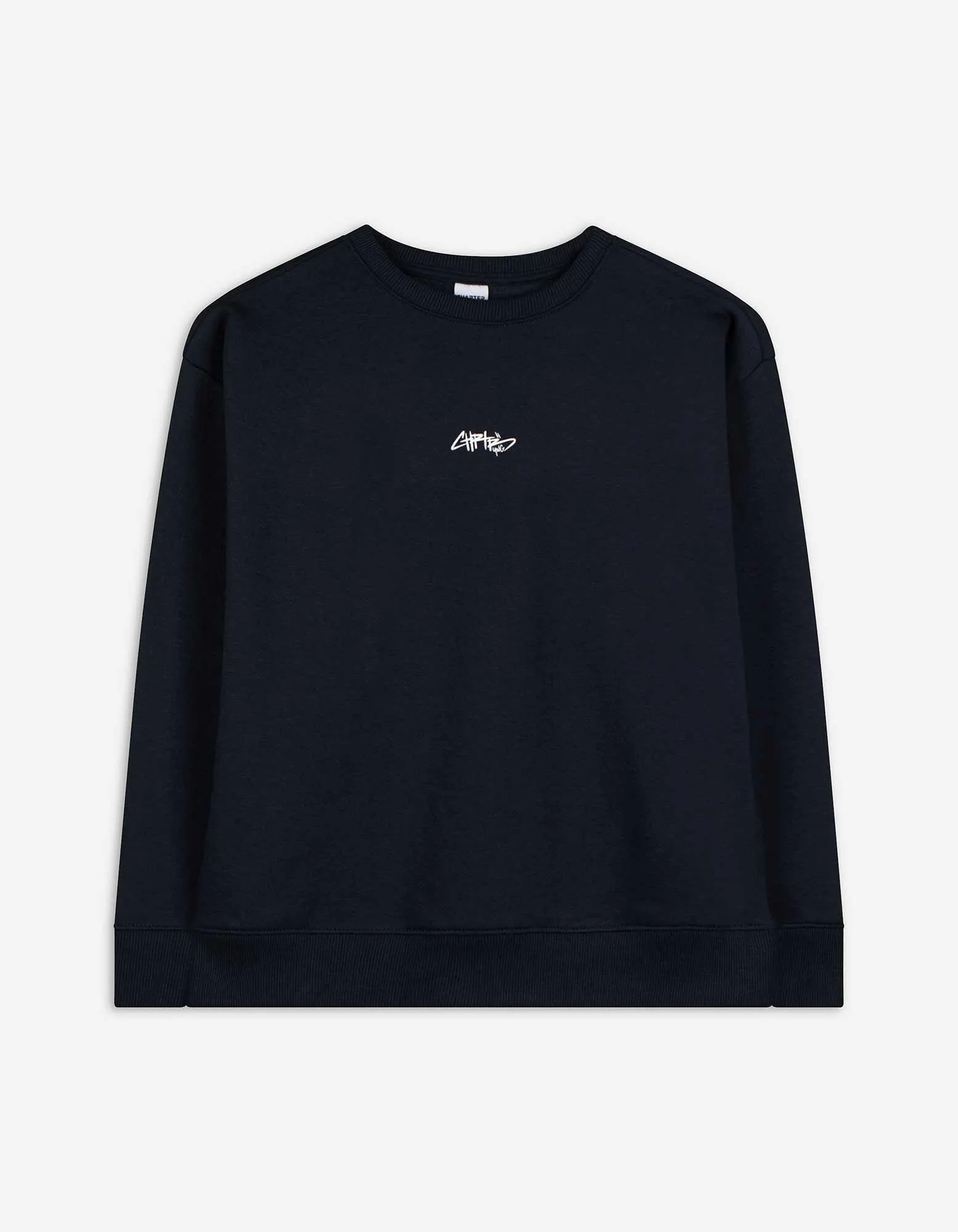 Mikina - Nadměrný střih Oversized Fit - tmave modra