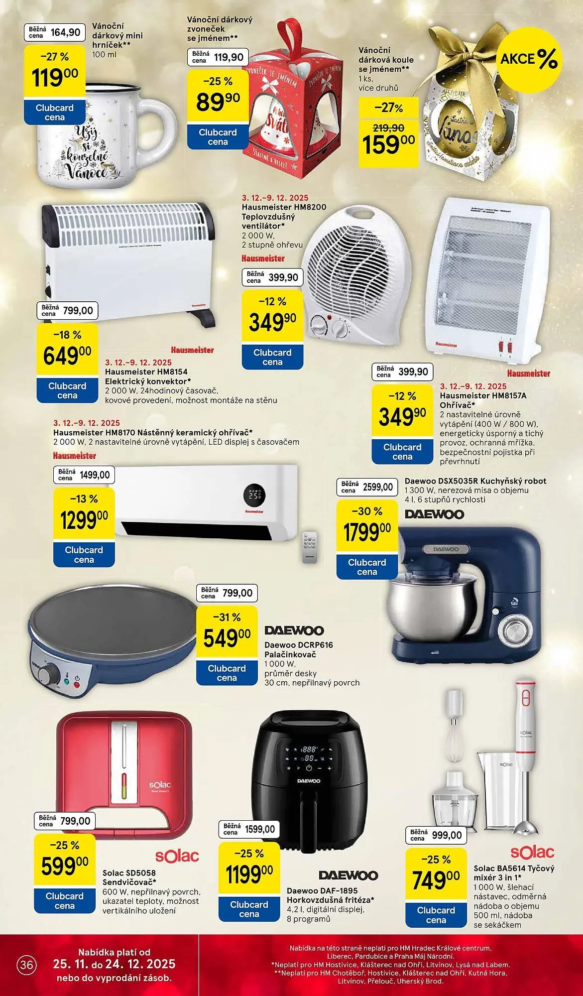 Tesco leták - 3. prosince 9. prosince 2025 - Page 36