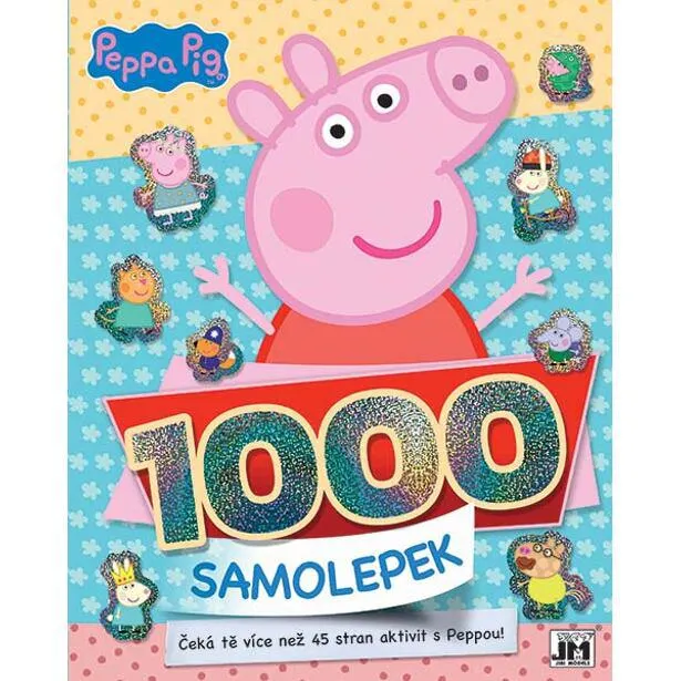 Jiri Models 1000 samolepek aktivity Peppa