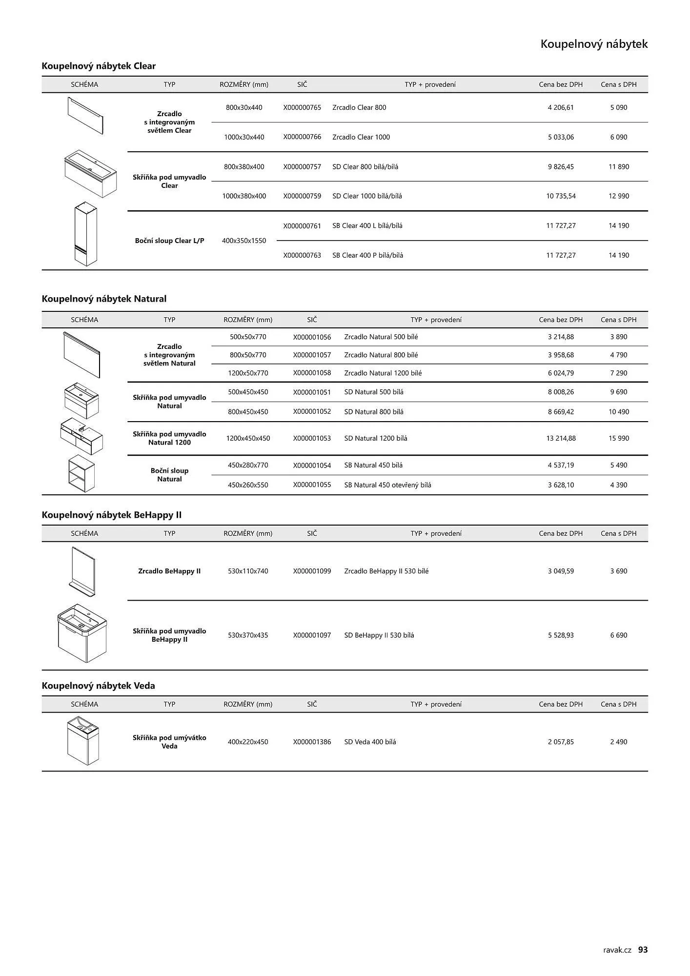 Ravak leták - 11. ledna 28. prosince 2023 - Page 93