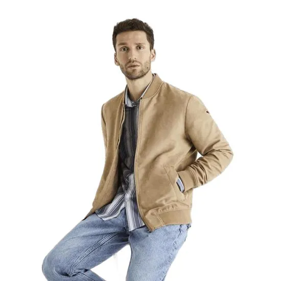 Celio Bomber Budain z imitace semiše CELIO_1104370 S