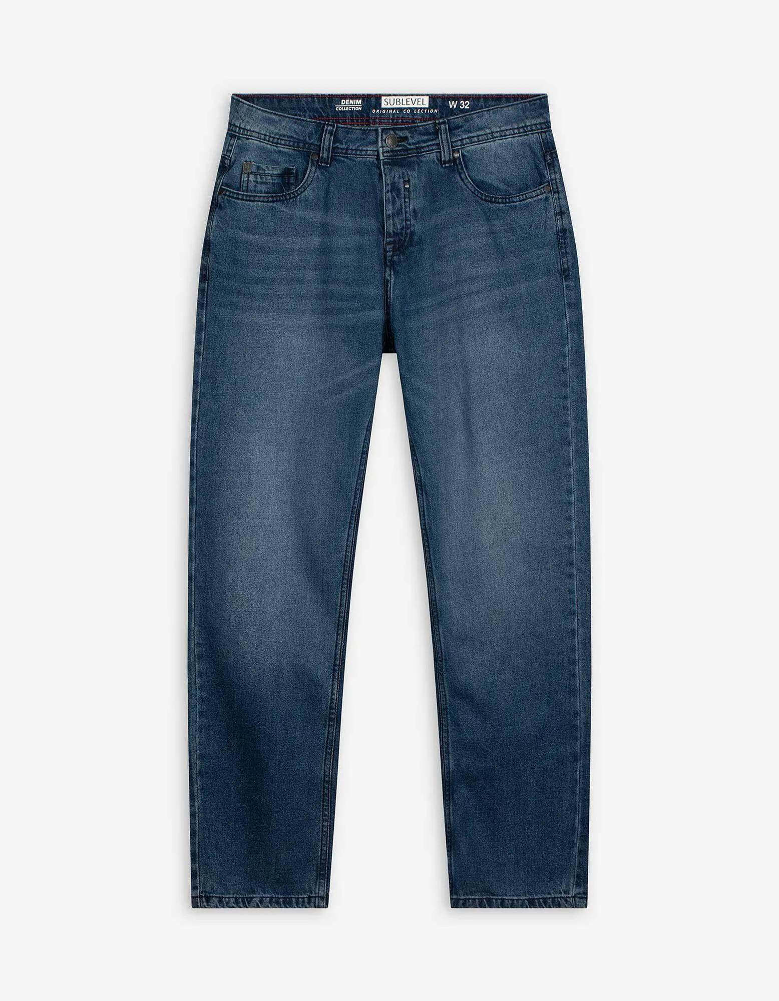 Džíny - seprané - tmave modra