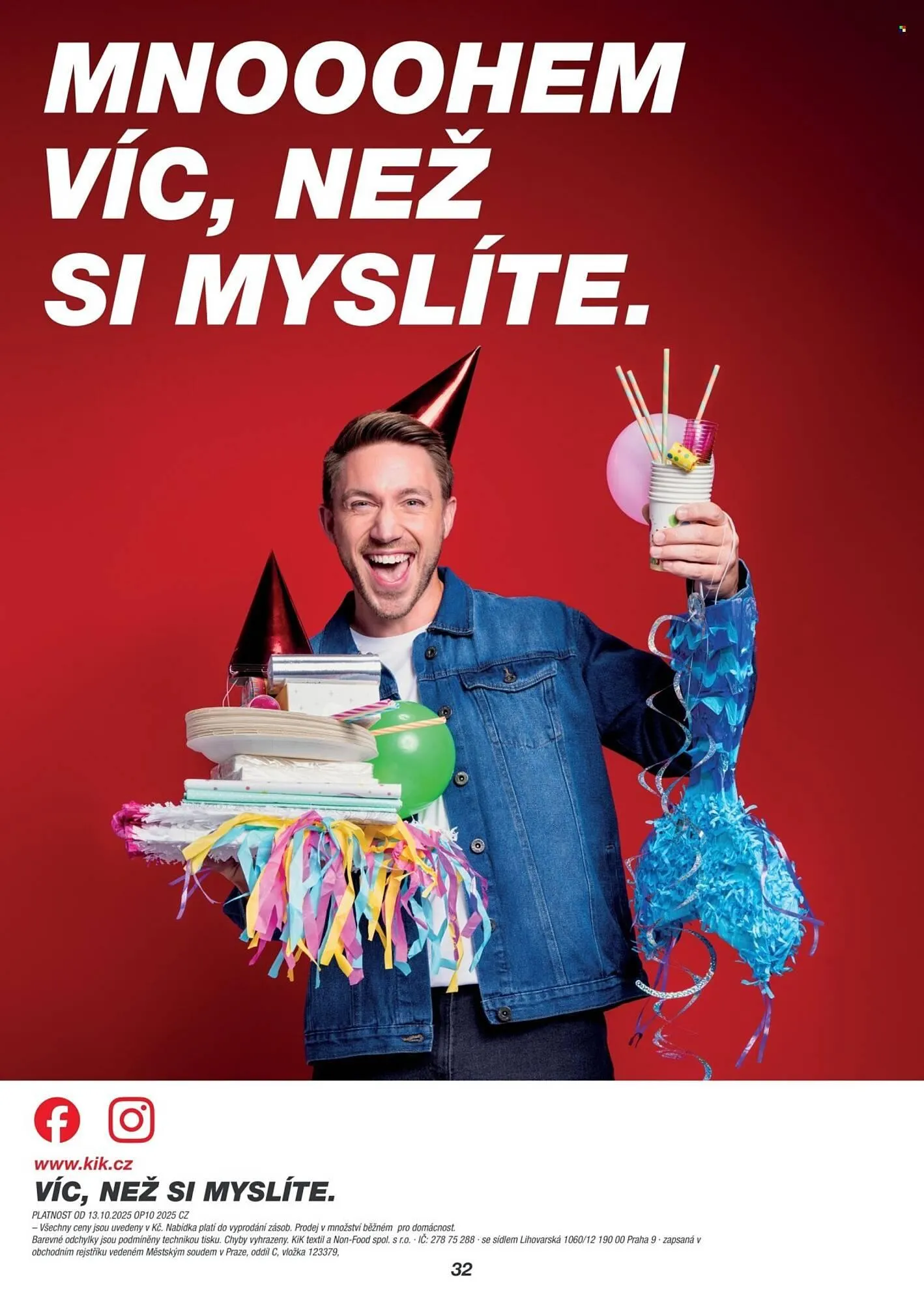 Kik leták - 13. října 9. listopadu 2025 - Page 32