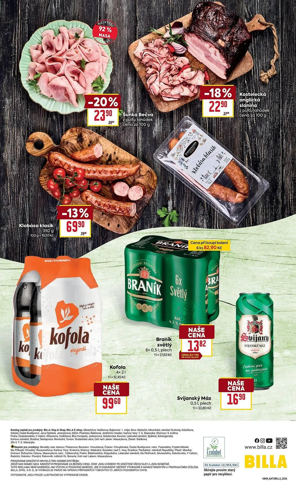 Billa leták - 29. dubna 19. května 2026 - Page 32