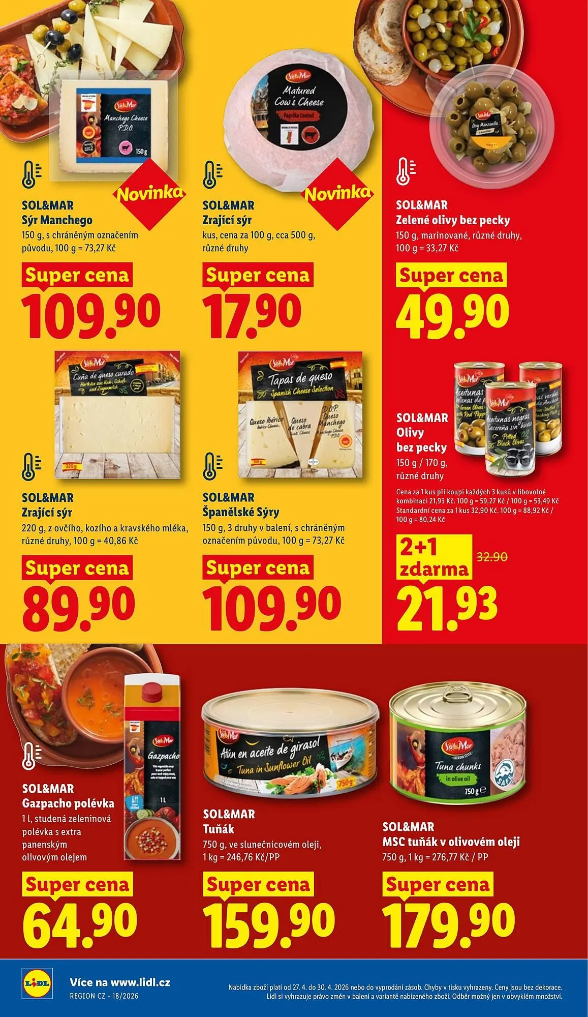 Lidl leták - 27. dubna 30. dubna 2026 - Page 18