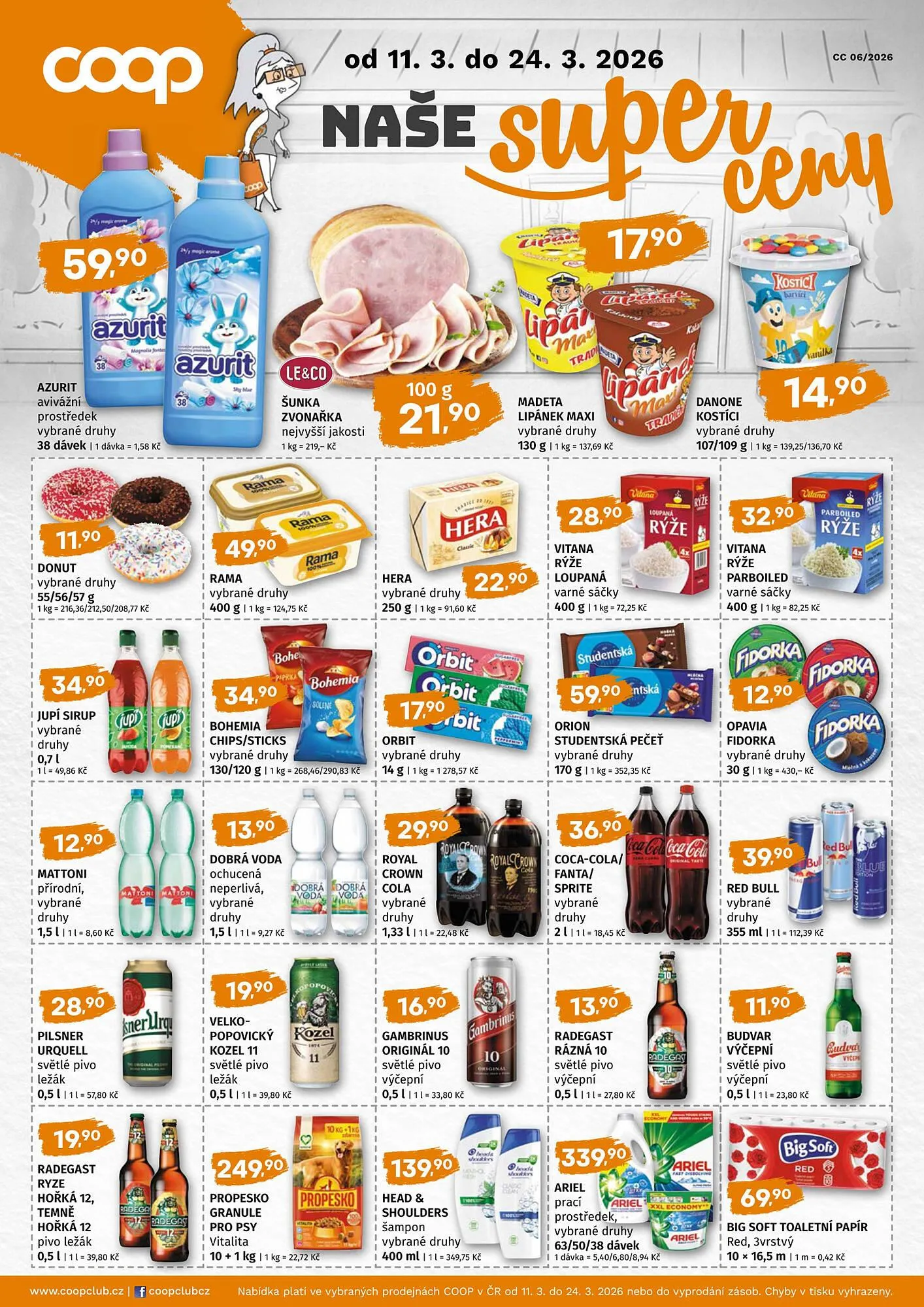 Coop leták - 11. března 24. března 2026 - Page 1