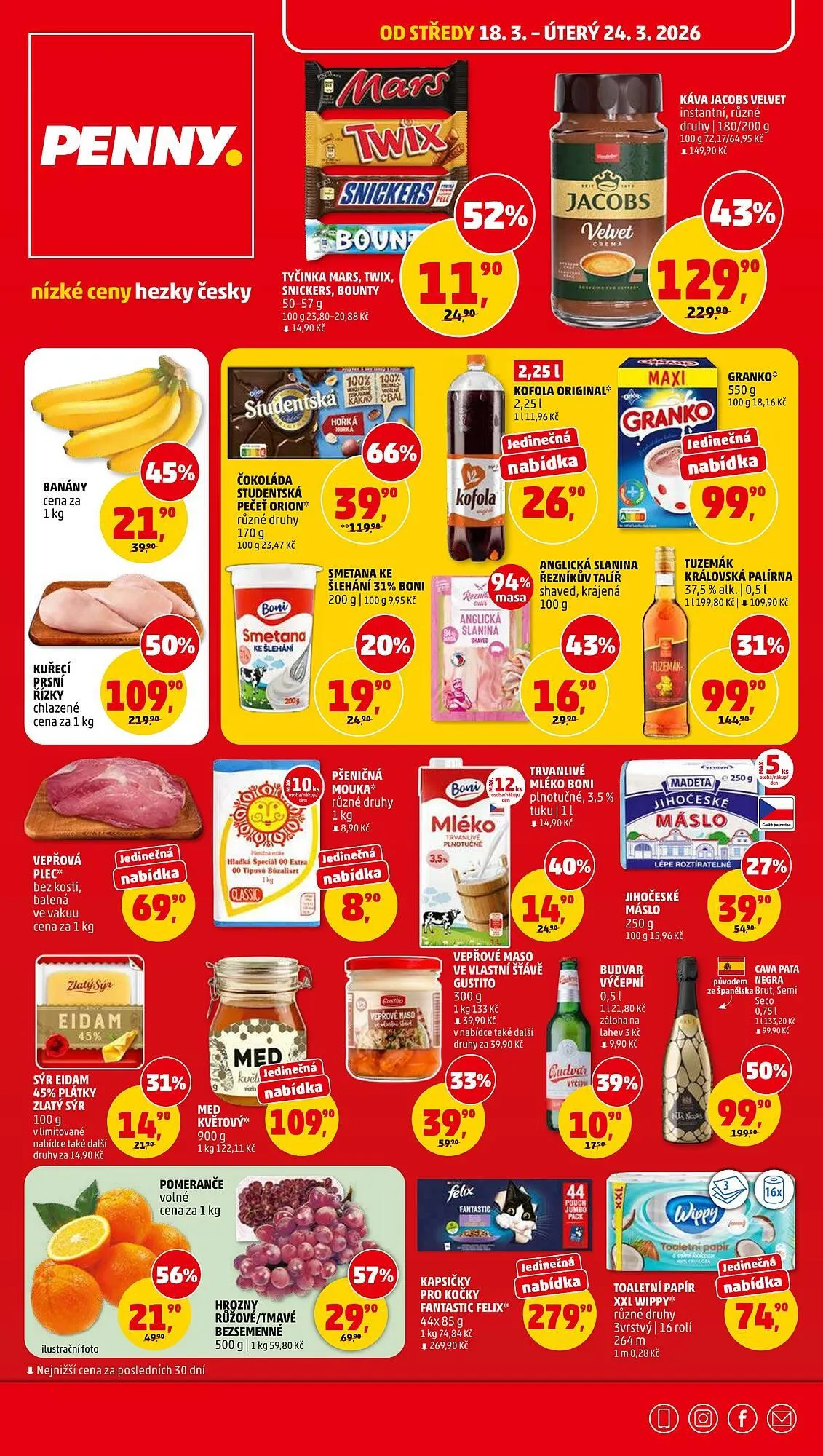 Penny Market leták - 18. března 24. března 2026 - Page 1