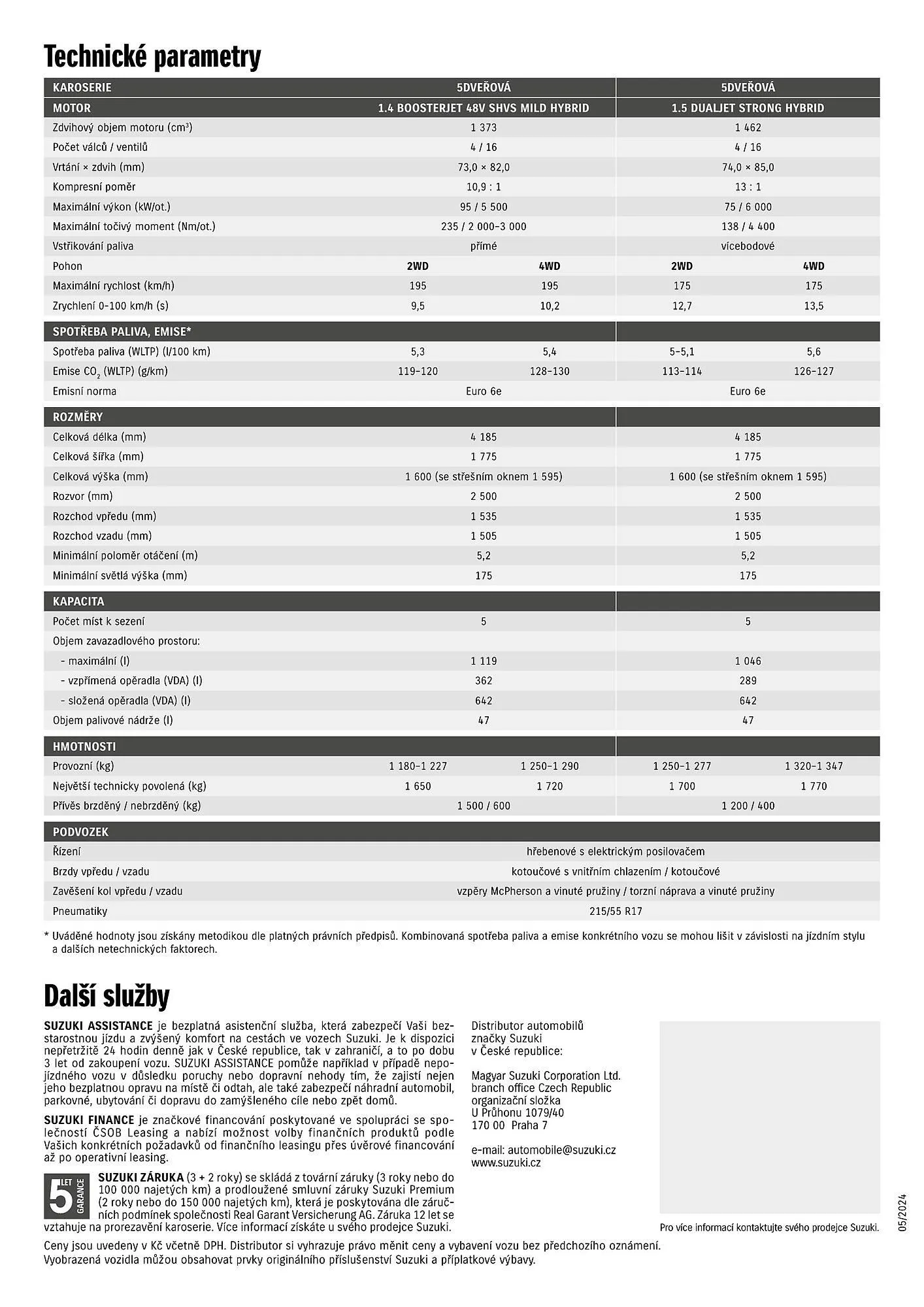 Suzuki Vitara hybrid leták - 22. dubna 31. března 2025 - Page 4