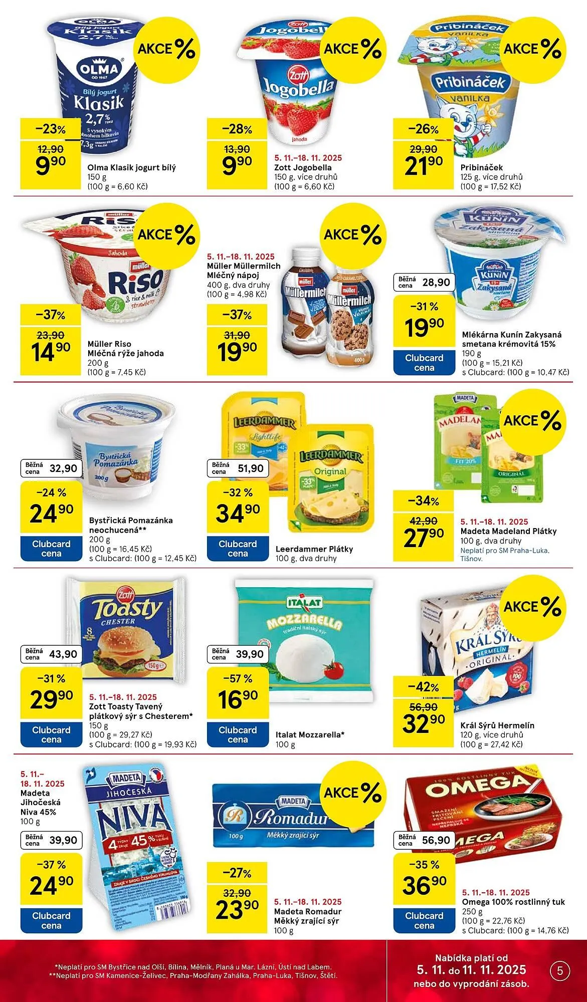 Tesco leták - 5. listopadu 11. listopadu 2025 - Page 5