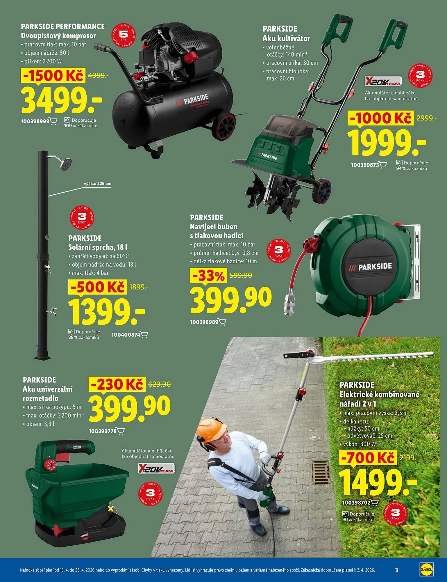 Lidl leták - 13. dubna 26. dubna 2026 - Page 3