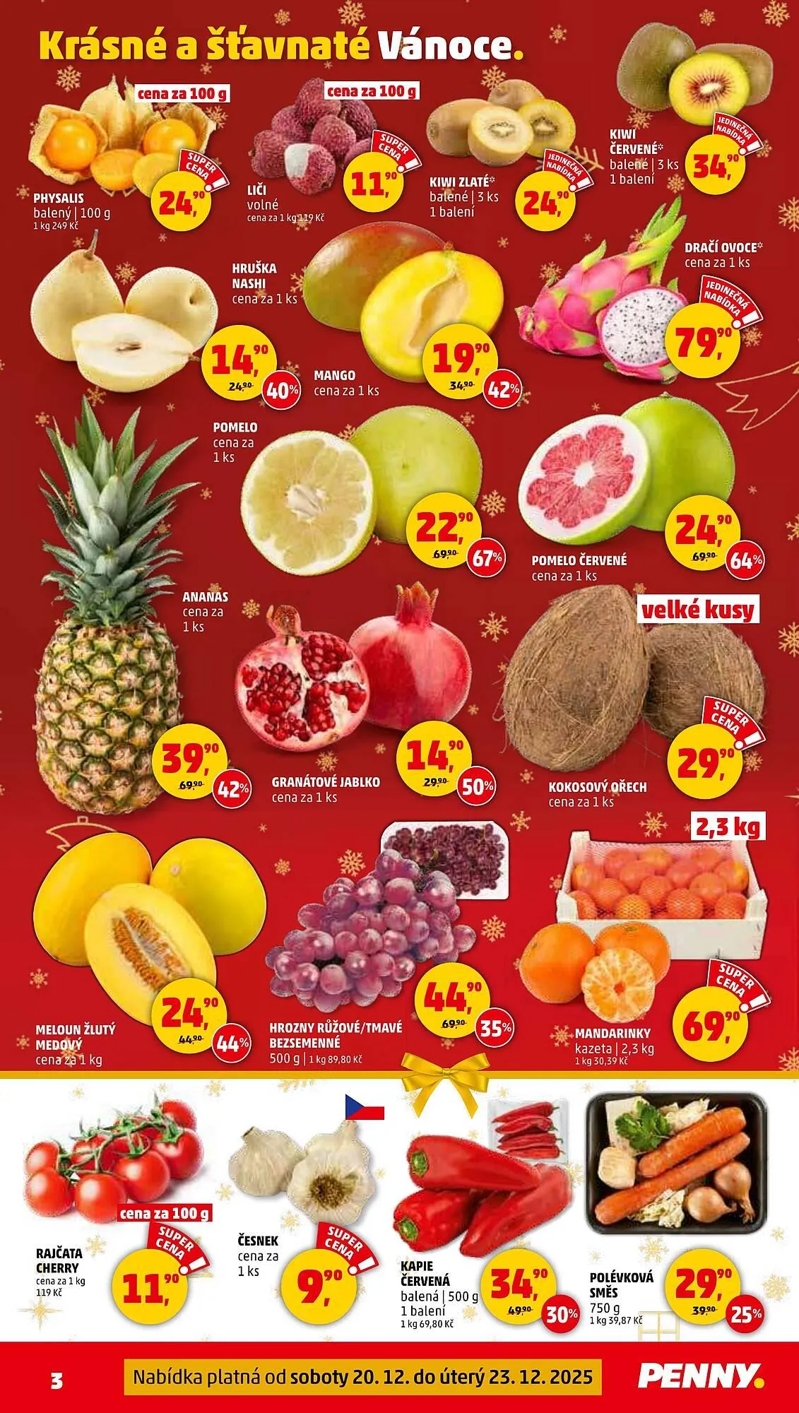 Penny Market leták - 20. prosince 23. prosince 2025 - Page 3