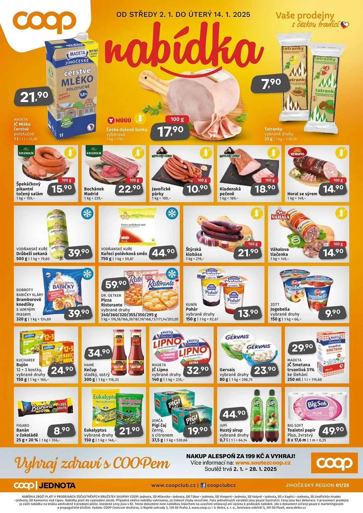 Coop leták - 2. ledna 14. ledna 2025 - Page 1
