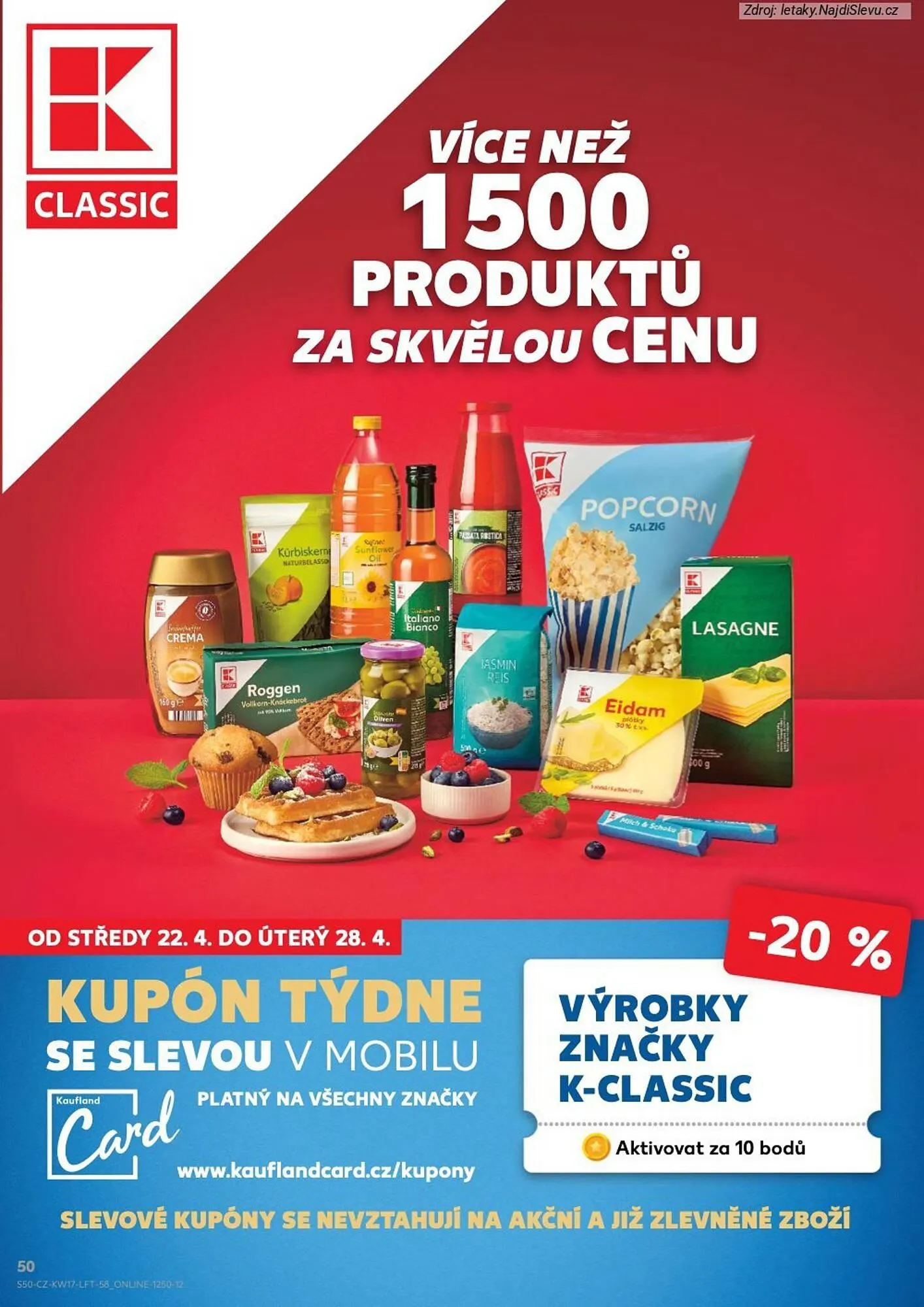 Kaufland leták - 22. dubna 28. dubna 2026 - Page 50
