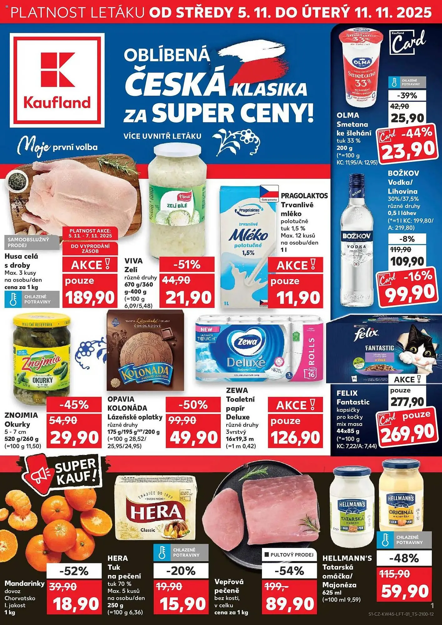 Kaufland leták - 5. listopadu 11. listopadu 2025 - Page 1