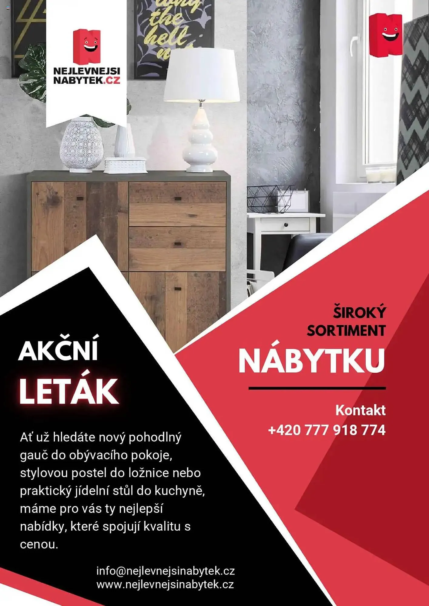 Nejlevnejsi nabytek leták - 1