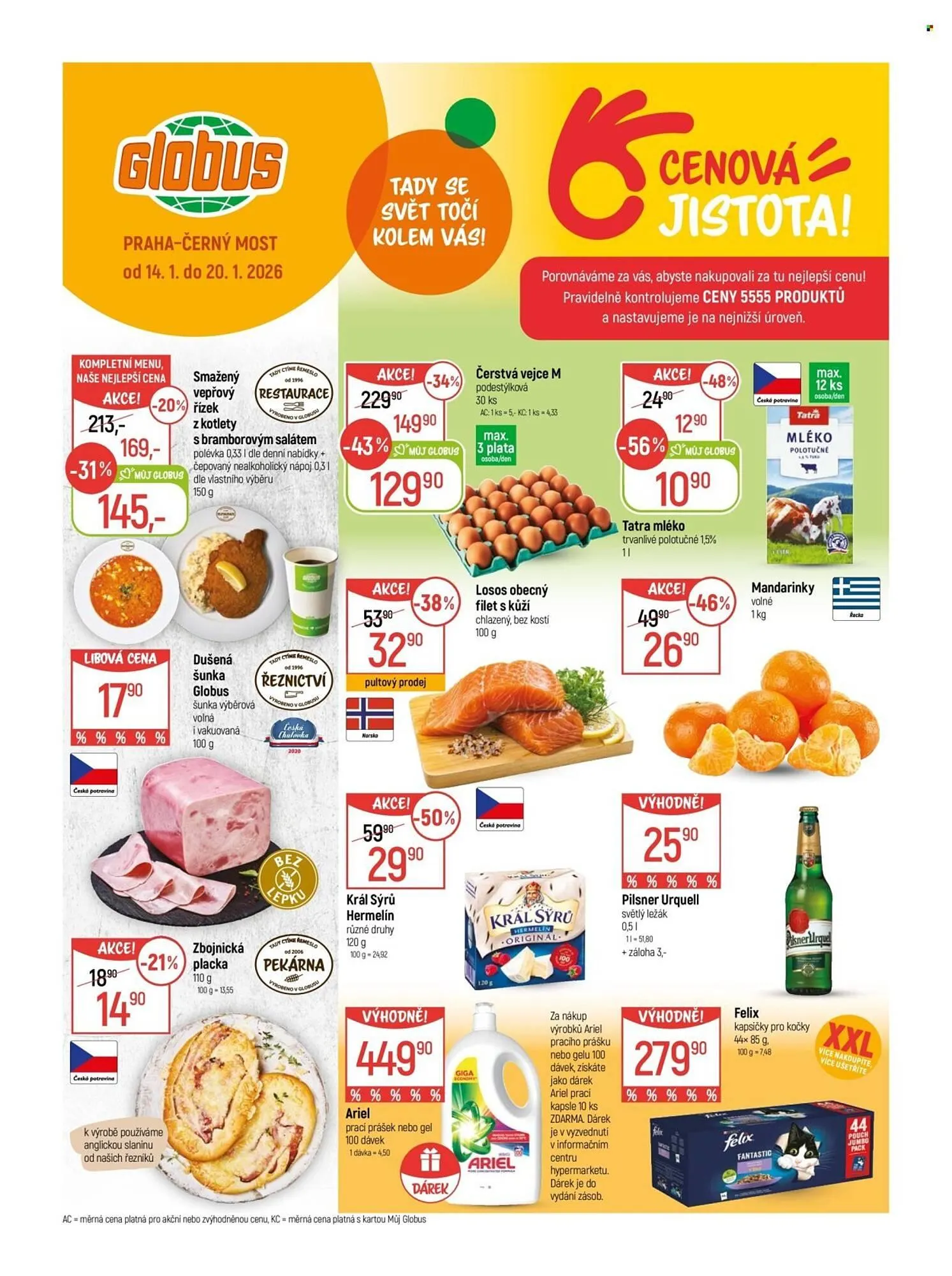 Globus leták - 14. ledna 20. ledna 2026 - Page 1